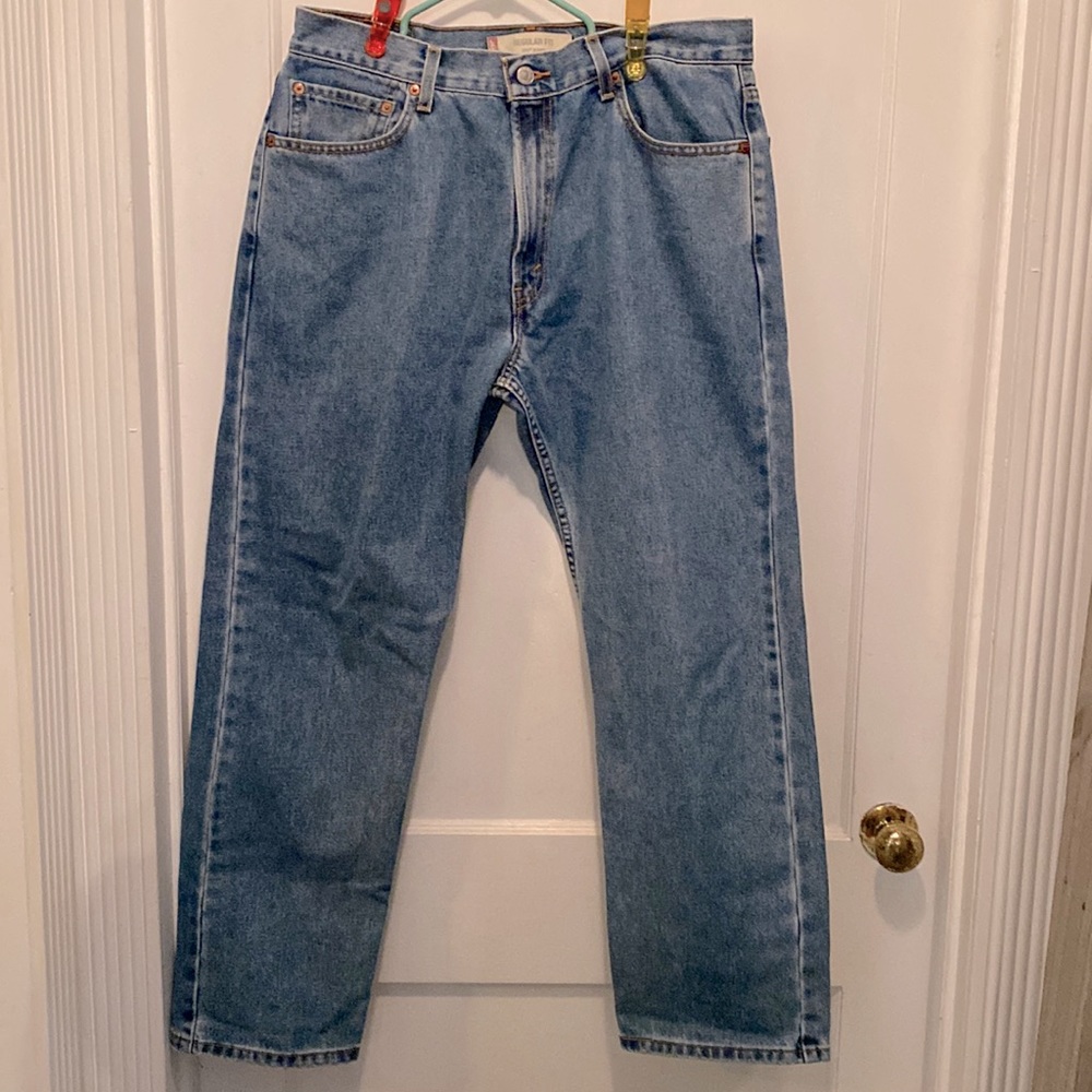 Levi's Men’s 505 36 x 30 Stoned Washed Jeans